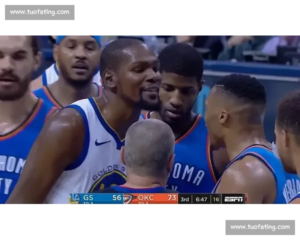 布朗调侃杜兰特雕像：上下半身分属雷霆勇士